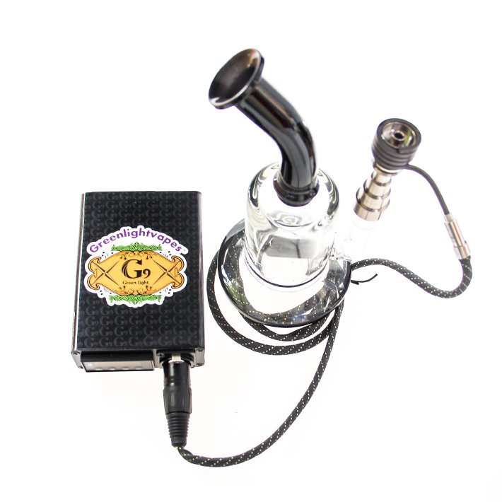 The wax/concentrates won't be wasted after using electric nails for homie dabbing. #greenlightvapees #enail #vaporizer #shatter #dabber