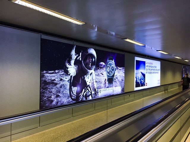 NeoAirport's tweet photo. #BeInspired by the #new #Romainjerome #campaign by #Neoairport #geneva #sihh2017 https://t.co/VBzZXyyykL