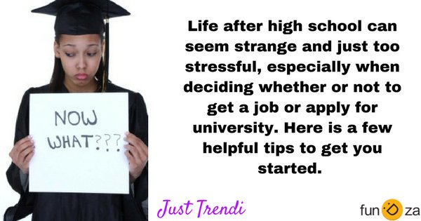 JustTrendi's tweet photo. (https://t.co/0WIOH1qv49) Life after high school can be exciting if you know what you want to do. https://t.co/1tVItbMcFx