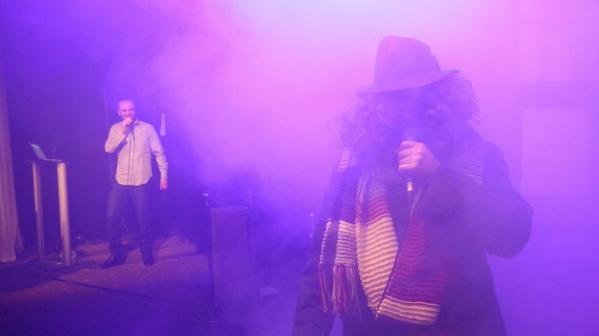 Great day at group technologies with the launch of the DiGiCo SD12. Controlling the LX (hog4) and the visual presentation.