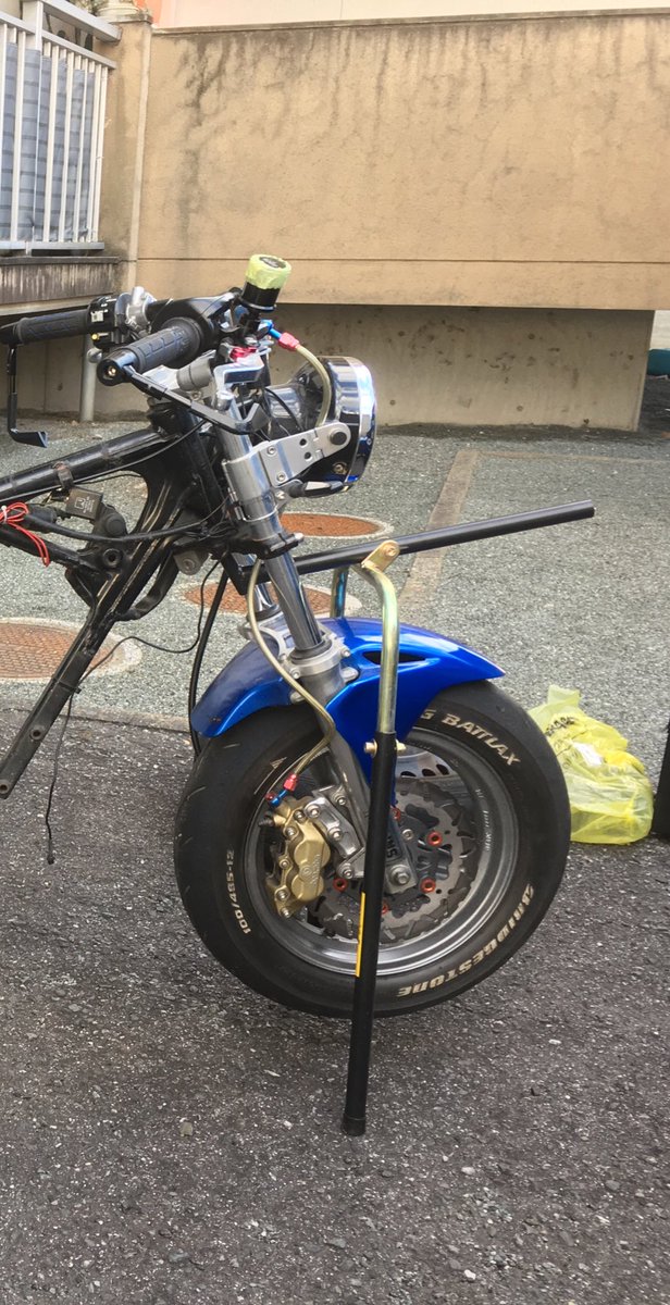 NS1に流用！ エイプ、xrトップブリッジ&ステムスレッド