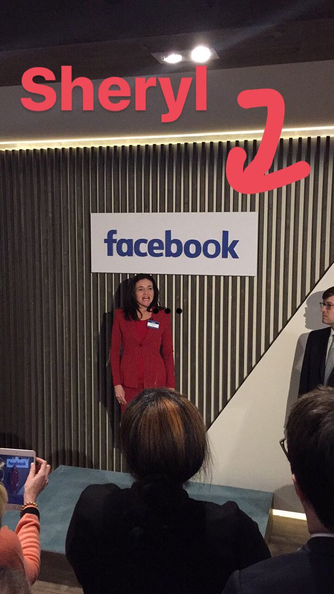 Facebook and traditional media, a love story #davos2017 #wef17