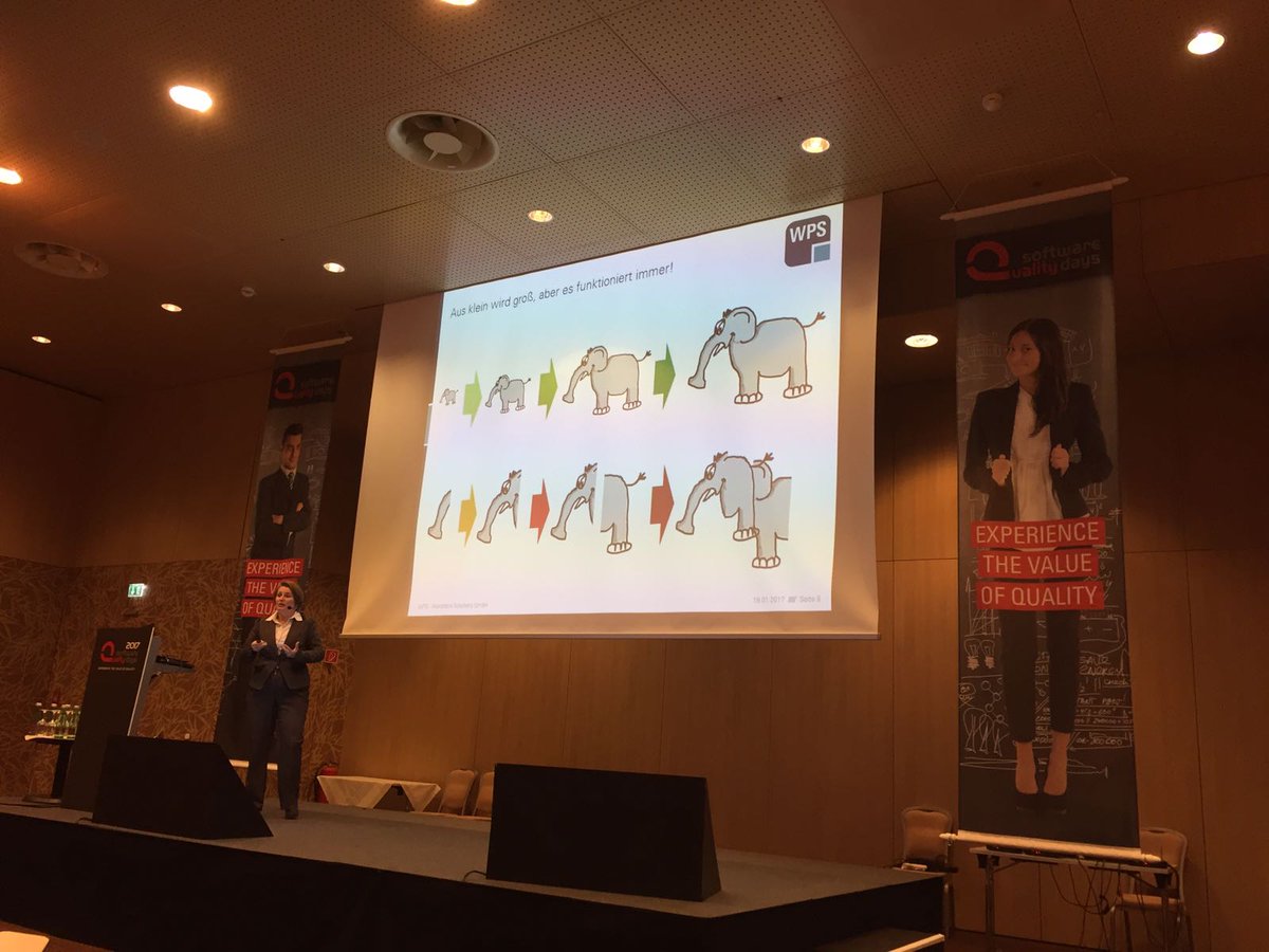 Keynote - Insights: 
Dr. Carola Lilienthal <a href="/Cairolali/">@carolali@social.wps.de</a> "From pair programming to mob programming to mob architecting" #swqd17