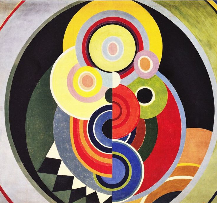 womensart1's tweet photo. Rhythm, mural painting for the 15th Salon des Tuileries  (1938) by Sonia Delaunay #womensart https://t.co/CnIerMwyK7