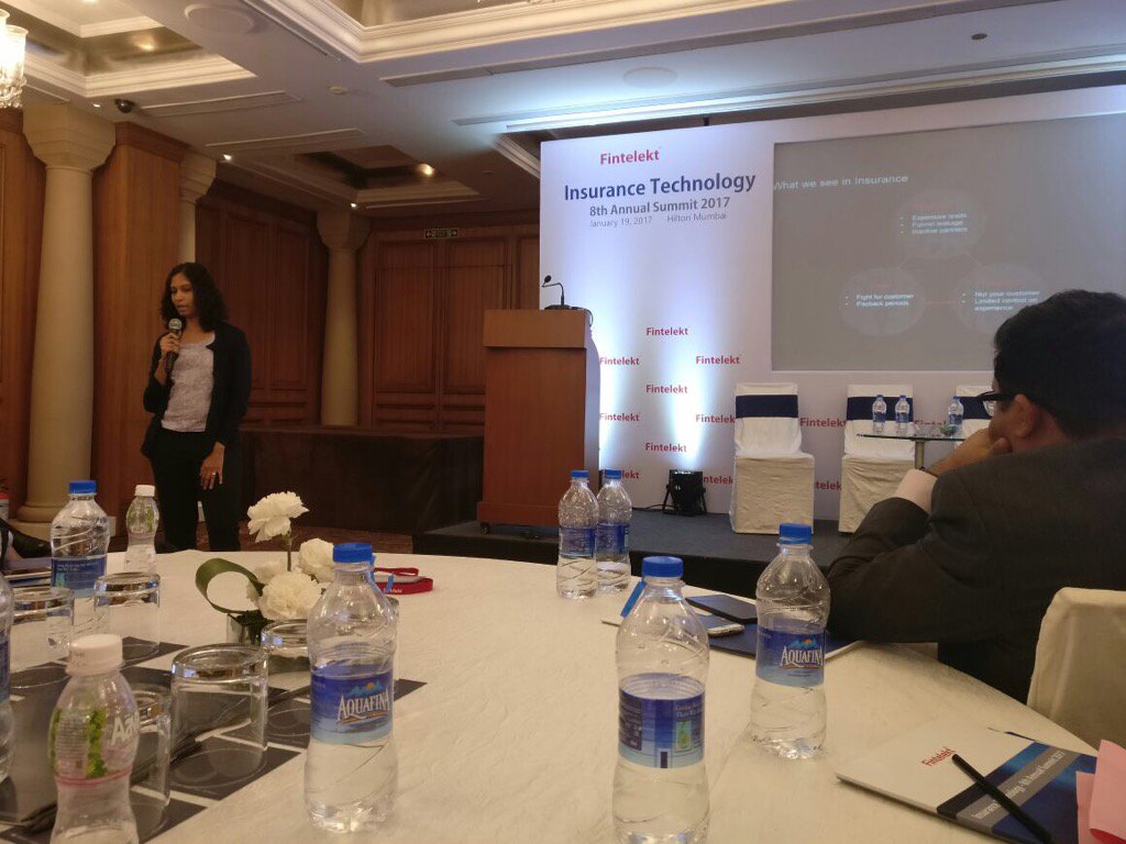 matchibiz's tweet photo. Great presentation by @TeamVymo at the 8th Annual #Insurtech Summit in Mumbai with @swatijindal up next ! https://t.co/RUx32ekm53