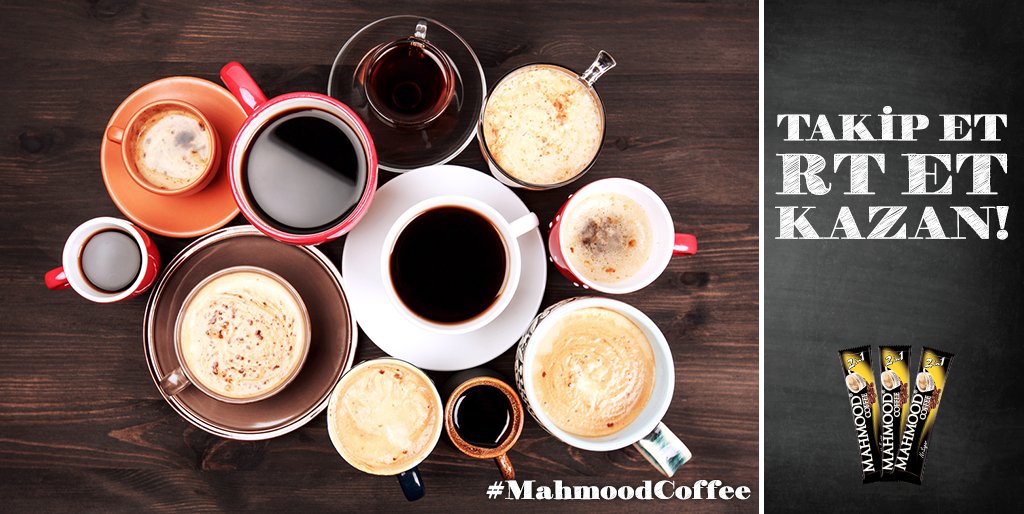 Şekere ihtiyacın yok, sen zaten çok tatlısın!😘Sayfamızı takip et ve bu görseli RT et, #MahmoodCoffee 2in1 kazanacak 5 kişiden biri ol!✌️☕️