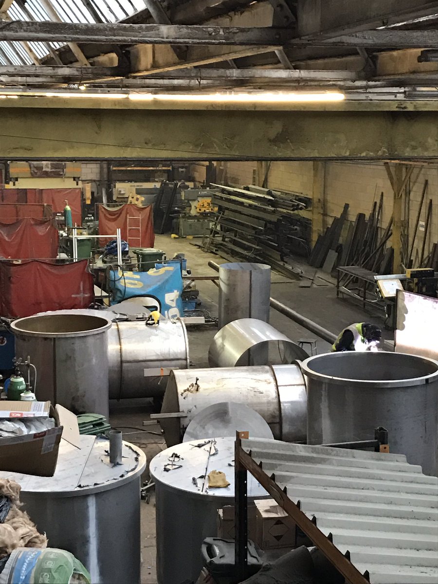 Plenty of tanks in the workshop being worked on!! Refurb&amp;new#busybusy