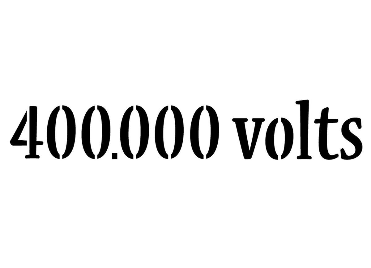 400.000 volts: Intensitat de la línia de Molt Alta Tensió, megainfraestructura destinada -únicament- al transport d’electricitat #JudiciMAT