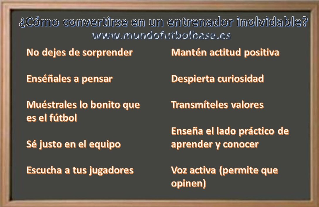 OsirisAzote's tweet photo. Diez consejos para convertirte en un entrenador inolvidable para tus jugadores.. #FútbolBase https://t.co/aTAmeb7Qqz