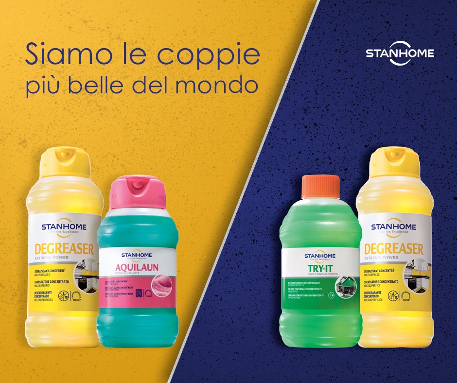 StanhomeItalia's tweet image. Le coppie che ci piacciono! &amp;lt;3 
Scopri l'offerta risparmio qui viewer.ipaper.io/stanhome-italy…

#StanhomeItalia #pulizia #casaperfetta