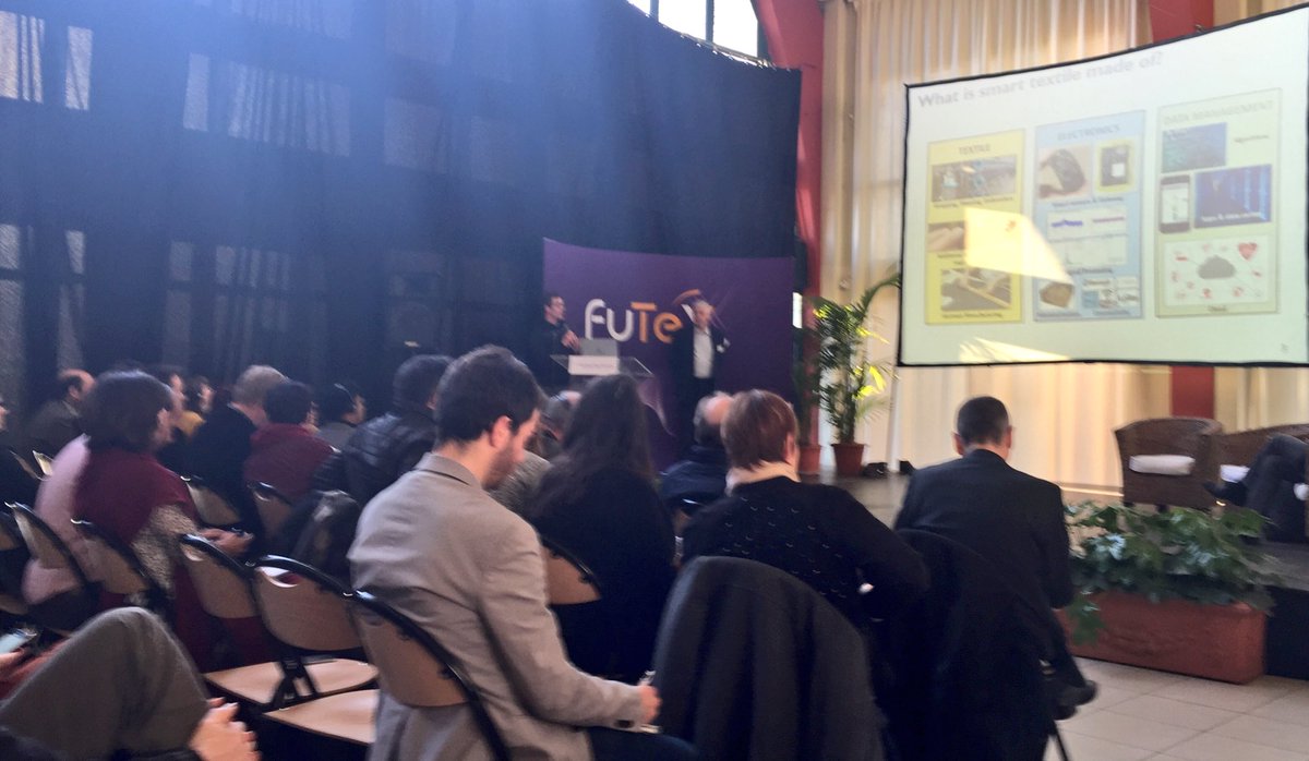 mjacouton's tweet image. #futex Interactive Textiles @EolaneGroup + Payen + Toptex3 s&apos;engagent pour le textile connecté du futur