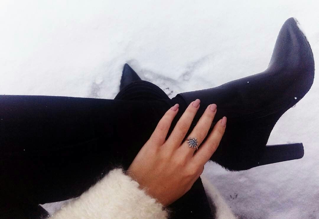 Děkujeme #karolinahonzová za krásnou fotku <3 Ať slouží! #solofemme #boots #winter #winterboots #shoes #fashion #blogger #OOTD #AnswearCZ