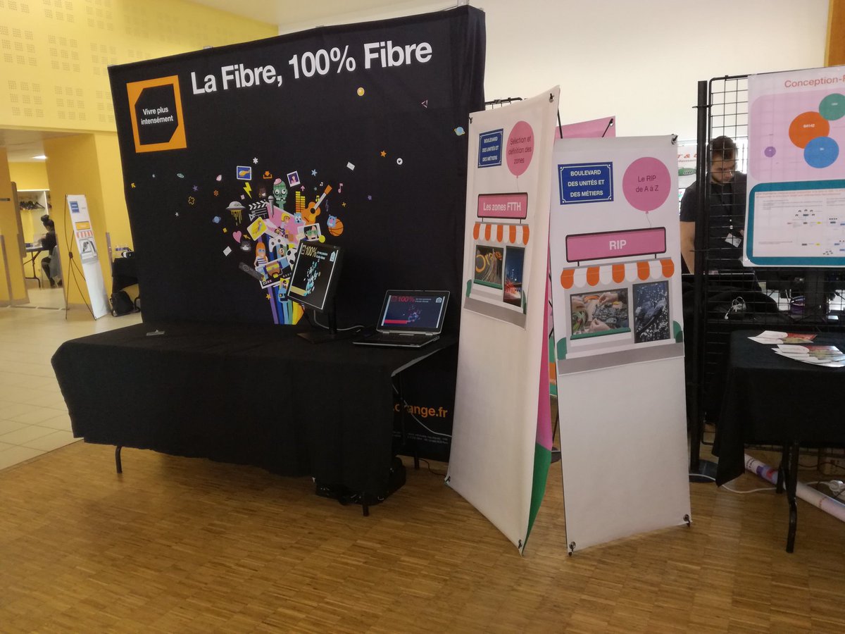 BenoitGNT's tweet photo. 📎 On y est ! Au salon @orange #UIPL, parmi nos collègues pour notre stand Pilote #THD - #UPRO. Welcome 😉. - @EmmParkin @OrangePaysLoire https://t.co/07Hqlea5KR