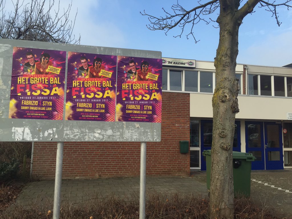 JVBaolder's tweet photo. Onze opvallende poster al gespot? https://t.co/t7sZVWE5Ss