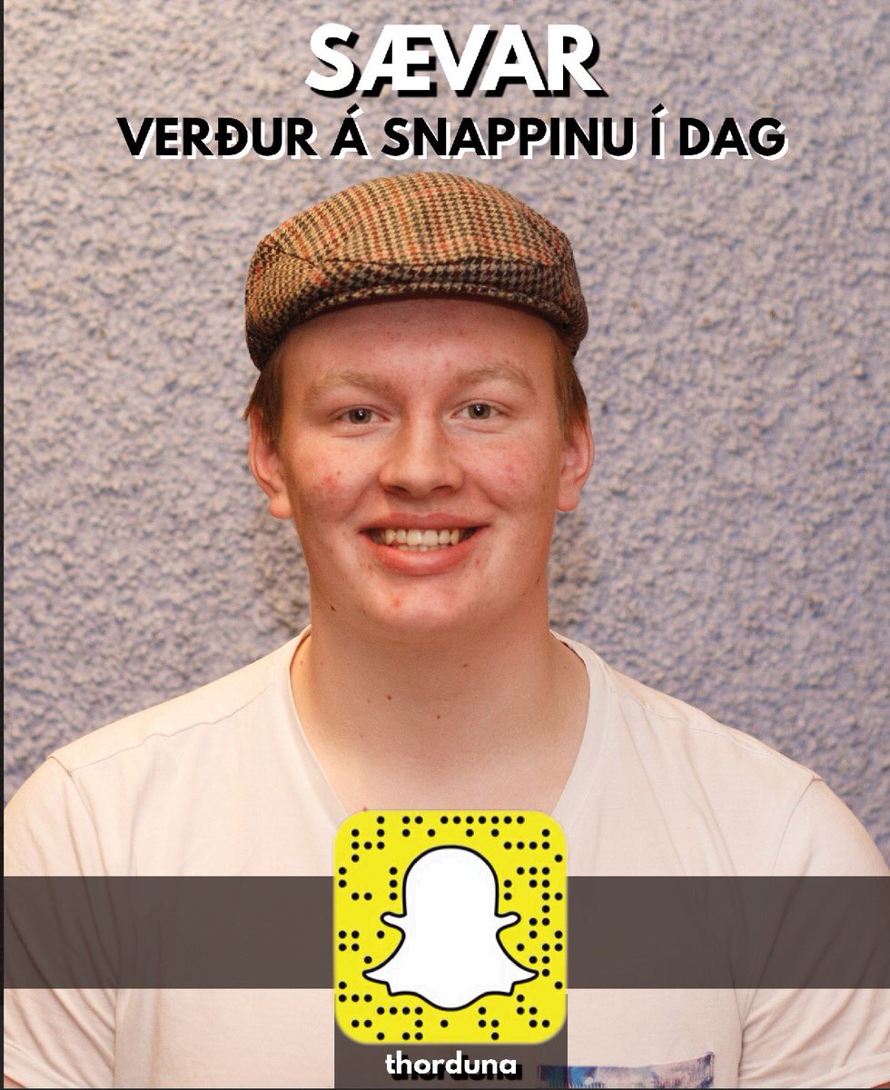 thorduna's tweet photo. Sævar gjaldkeri verður á snappinu í dag. Maðurinn veit ekkert um peninga og á frábæra lampasögu sem þið verðið að láta hann segja ykkur! https://t.co/mi5INZZNFv