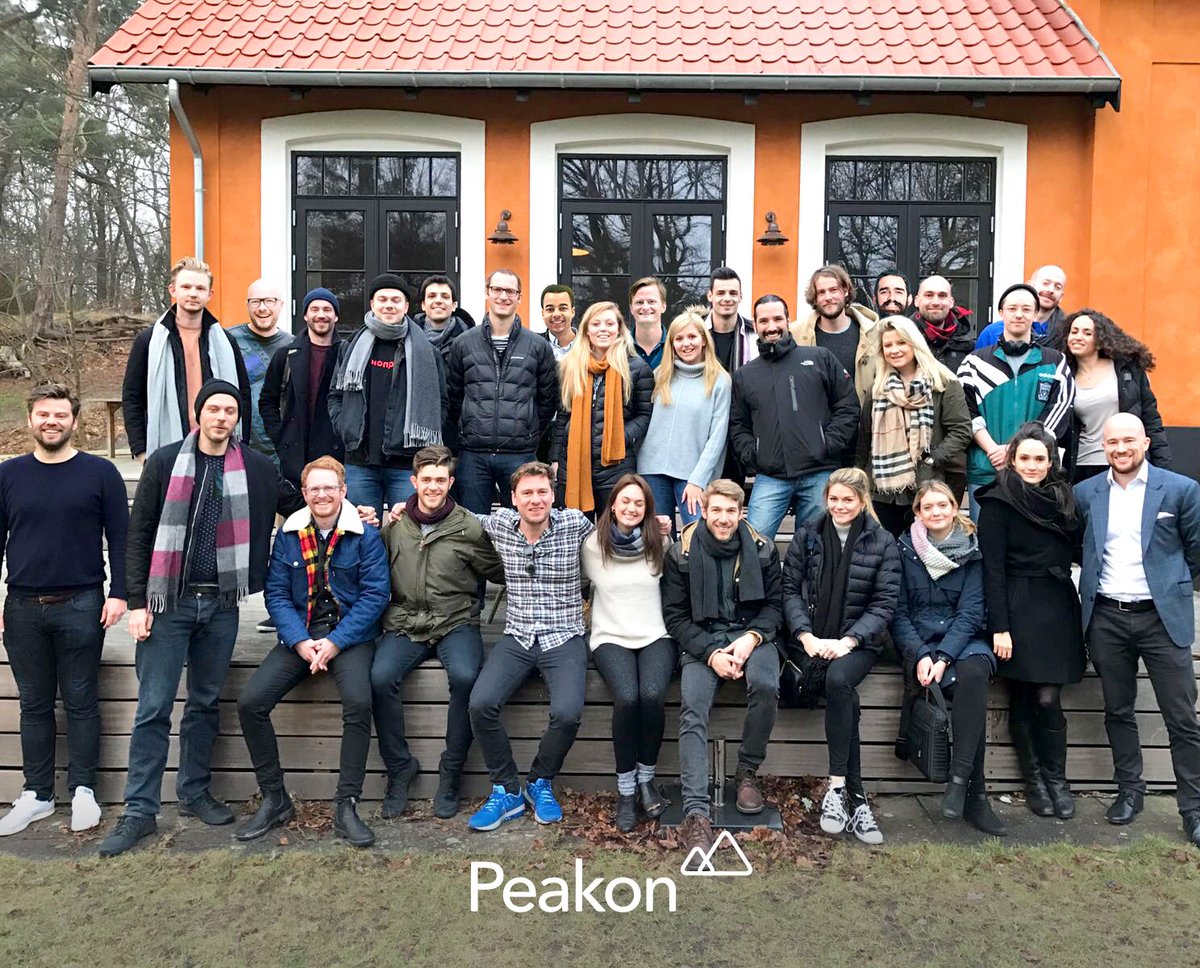 madsviktor's tweet photo. @peakonteam has grown quite a lot the past 2 years - here's a picture from our recent #summit https://t.co/Qwf5SfTgte