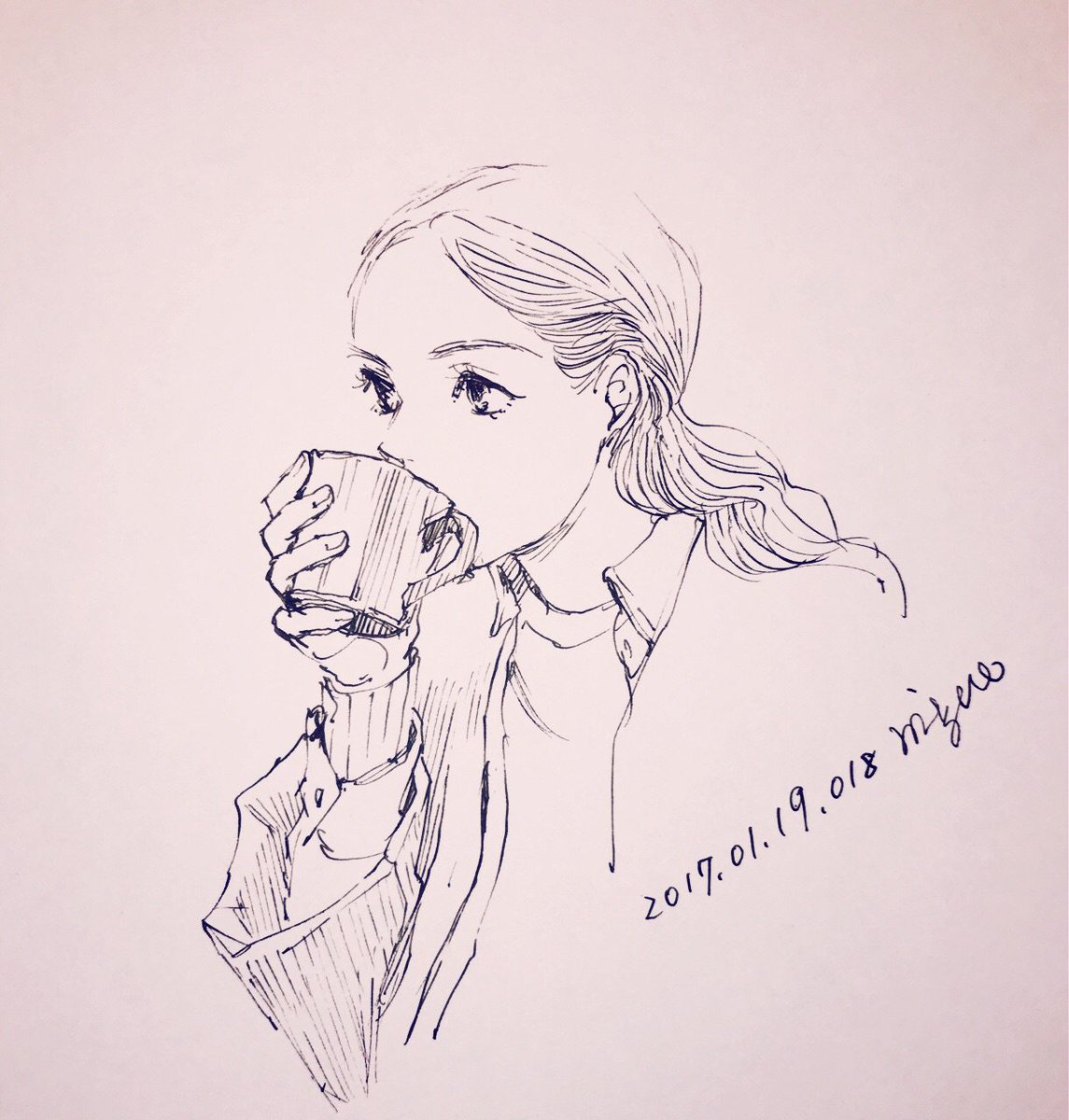 今日の5分スケッチ
Today's 5 minutes sketch

2017年-018枚目

#5分スケッチ
#5minutessketch 