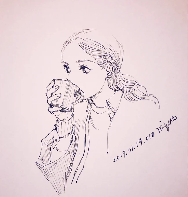 今日の5分スケッチ
Today's 5 minutes sketch

2017年-018枚目

#5分スケッチ
#5minutessketch 