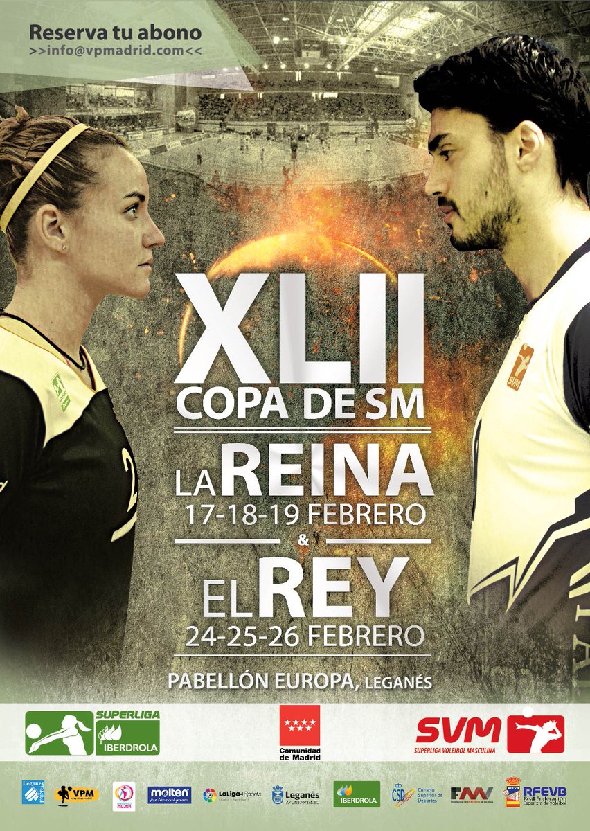 Booom!! Marina Saucedo y Jorge Fernández te esperan en la XLII #CopaSFV y #CopaSVM para una cita INOLVIDABLE!!!