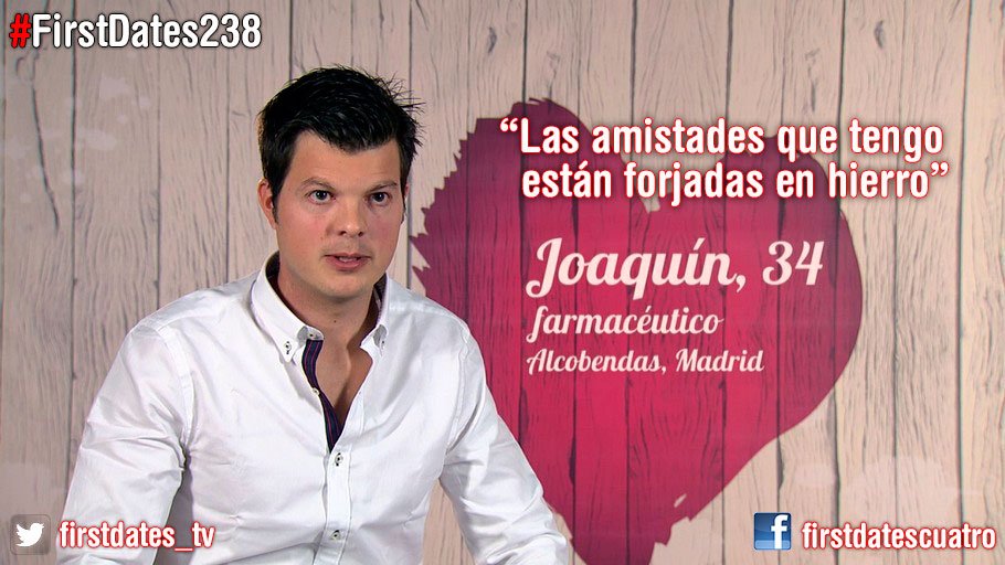 firstdates_tv's tweet photo. Dientes, dientes, que es como se conquista... #FirstDates238 https://t.co/zI7j2YlhgA https://t.co/ONJ79tG9ih