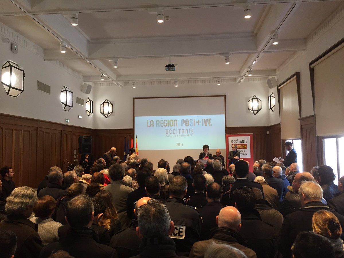 Je présente ce matin, à la maison de la #mer de #Sète, mes vœux aux nombreux acteurs régionaux de ce secteur essentiel pour notre territoire