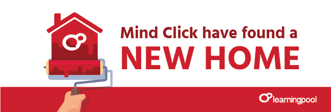 mindclickuk's tweet photo. We're moving house and embarking on a new adventure with @LearningPool, so follow them to continue receiving our interesting updates! https://t.co/gOglRTWkNa