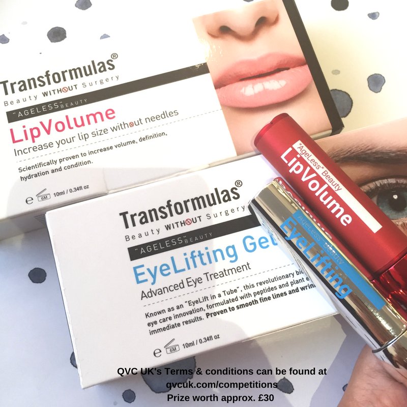 RT for your chance to #win 1 of 5 <a href="/Transformulas/">Transformulas</a> Eye Lifting Gel &amp; Lip Volume sets! Competition closes this Friday at 5pm #QVCNewBeauty