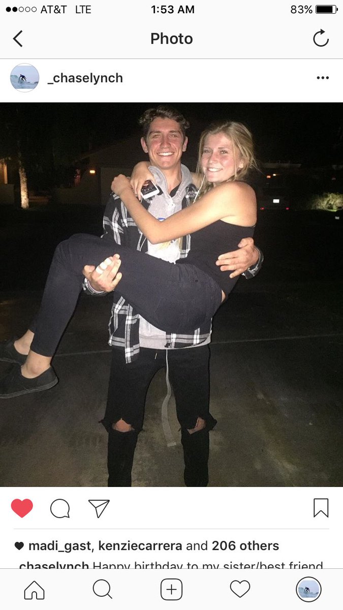 chaselynch30's tweet photo. Gonna miss my sister  when I go to college. @DenisonLacrosse @DenisonU https://t.co/jnHAoEgXGx