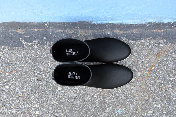 Our heart and sole. ⠀
⠀
#aliceandwhittles #sustainablefashion #minimalism #rainboots #fairtrade #utilitarian