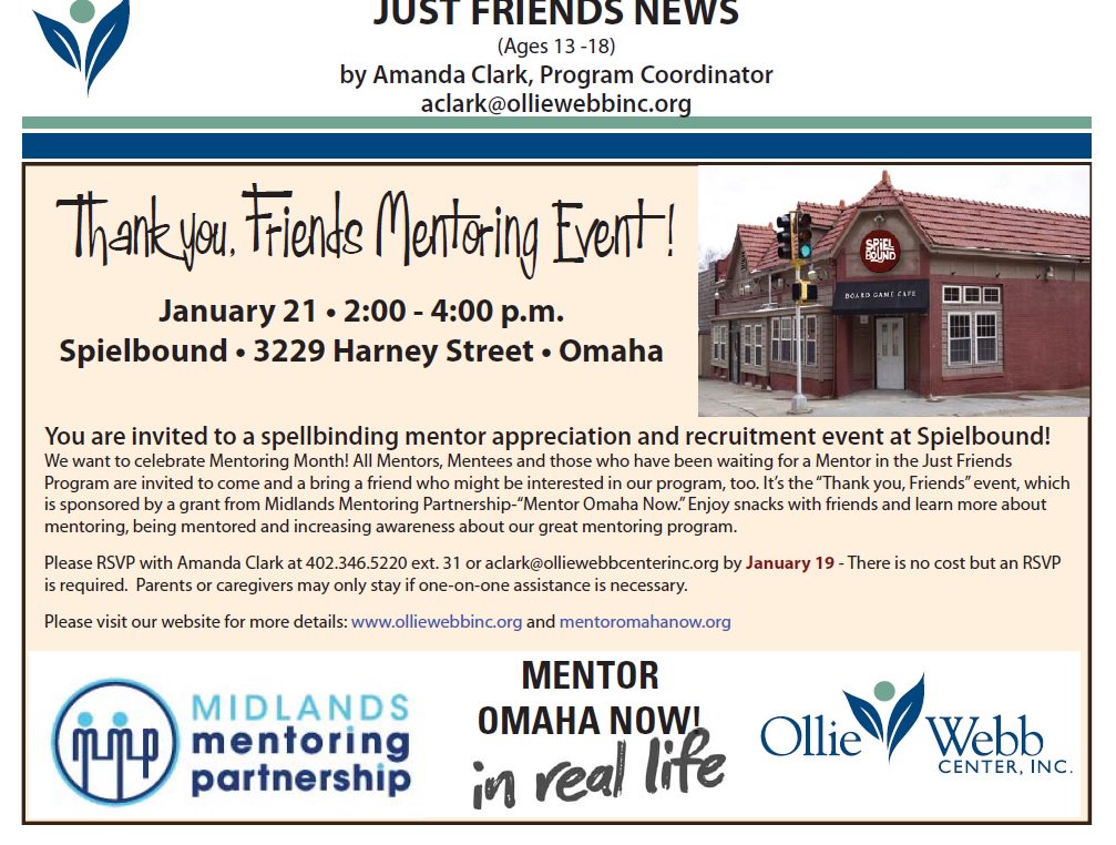 JustFriendsProg's tweet photo. Two days away from our recruitment and thank-you event for teen mentors! #QualityMentoring https://t.co/GuStLVlBS2