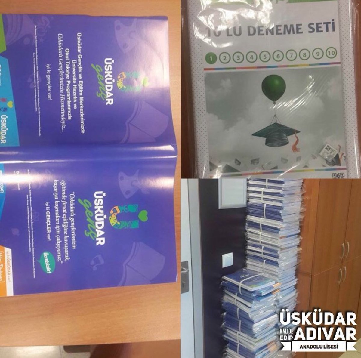 healise's tweet photo. #Heaal ailesi olarak YGS Deneme Kitapçığı yardımları için @uskudarbld ve @hilmiturkmen34 'e çok teşekkür ederiz. https://t.co/fWncC7ek7P