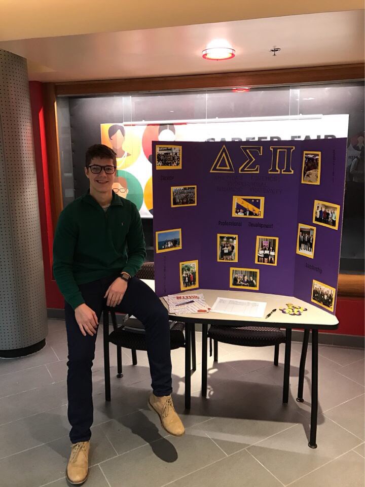 Interested in joining ΔΣΠ? Come visit us in front of Horn Auditorium in the COB today to learn more about our exceptional brotherhood!