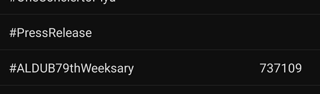 SoundBreakPH's tweet photo. FINAL TWITTER COUNT FOR ALDUB79thWeeksary - 737,109 K

#ALDUBHereForYou https://t.co/i1GuCnkNMd
