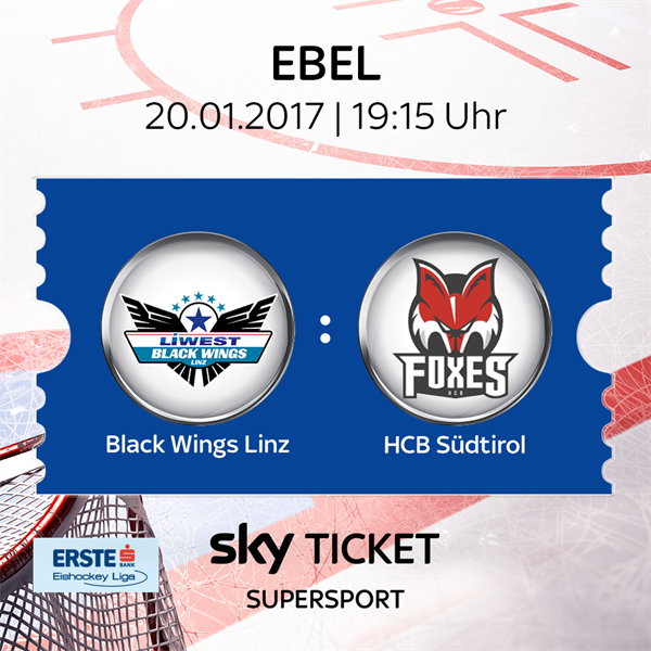 SkySportAustria's tweet photo. Der Kampf um die Playoff-Picks: @BlackWingsLinz vs @HCB_Foxes - Freitag, 19:15 Uhr LIVE auf Sky: https://t.co/mGzUZ9KpvY #SkyEBEL #EHLHCB https://t.co/as5iSuct06