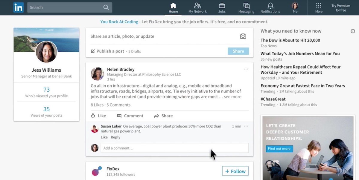 LinkedIn launches huge Facebook-like redesign to be less confusing tnw.me/cwYmGo0