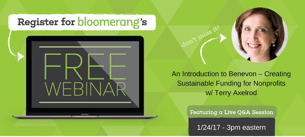 Join us on Tuesday for a free webinar w/ <a href="/terryaxelrod/">Terry Axelrod</a> on engaging &amp; developing relationships w/ passionate donors: cc.readytalk.com/registration/#…