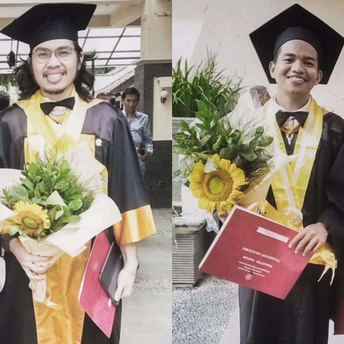 KMMH UGM (@kmmh_ugm) on Twitter photo Selamat atas wisuda pascasarjananya mas Richard Nelwan dan mas Hasdi Haryadi semoga ilmu yg telah diperoleh berguna bagi bangsa dan negara Selamat atas wisuda pascasarjananya mas Richard Nelwan dan mas Hasdi Haryadi semoga ilmu yg telah diperoleh berguna bagi bangsa dan negara