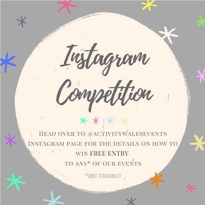 aweventsteam's tweet image. Do you want FREE Entry to an Activity Wales Event?
Head over to our Instagram for the chance to WIN! @ActivityWalesEvents #win #picoftheday