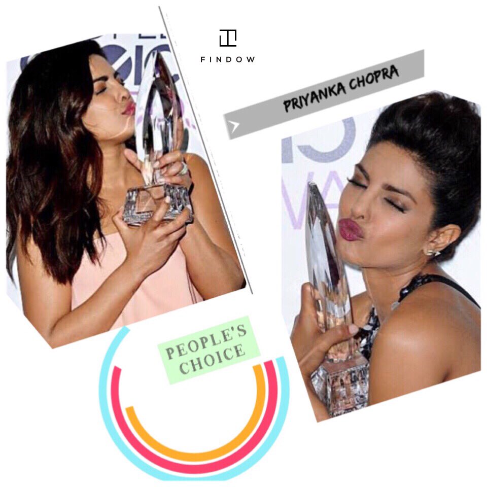 lovefindow's tweet photo. Once a winner, Twice a rockstar! @priyankachopra is truly the people's choice #findow #quantico #icon #popular #star https://t.co/aJBoM6tZaY
