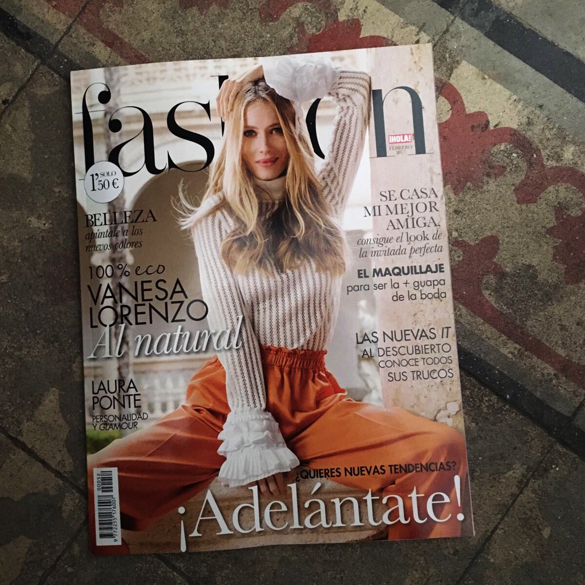 Descubre el lado más eco de Vanesa Lorenzo con la colección de <a href="/moises_nieto/">Moises Nieto</a> para MFSHOW y @Ecoembes en el número de febrero de <a href="/HOLAFashion/">¡HOLA! Fashion</a>