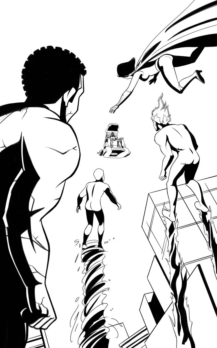 inanimedia's tweet photo. The 5 superheroes..Fadhi,Waxi,Anxin,Skathy and Erbo were aghast fighting the Dark Soul.
Book available on #Amazon : https://t.co/IjMcolhX5X https://t.co/IhiRNdSRVt