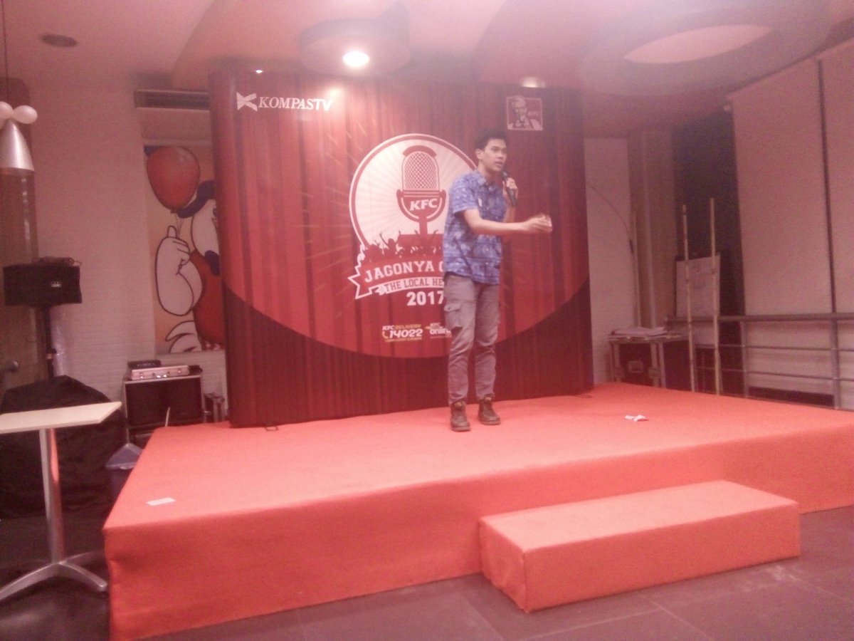 JagonyaComic's tweet image. Msh audisi nih. Bsk tonton finalnya yuk di @KFCINDONESIA Lenteng Agung. cc @StandupindoDPK @StandUpJAKBAR @StandUpCiledug @StandupJakTim_