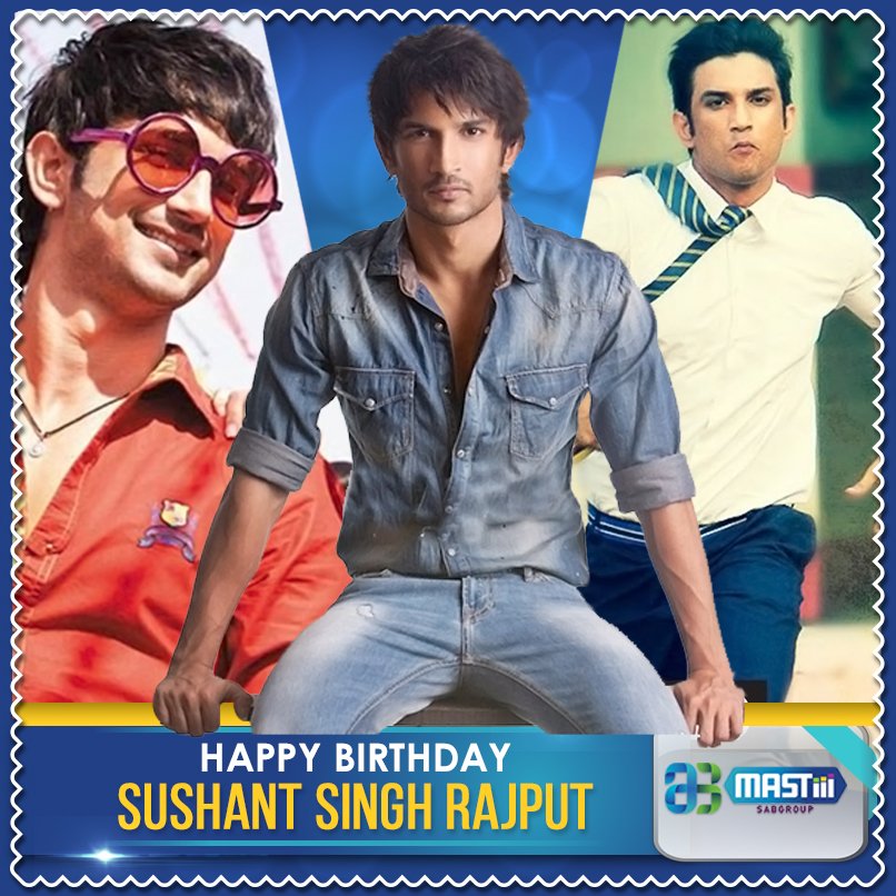 mastiiitv's tweet photo. Wishing #SushantSinghRajput who is not just a actor but an engineering student, a very #HappyBirthday. https://t.co/f33a6erkeR