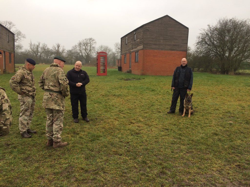 GOC_RTD's tweet photo. The Defence Animal Centre illustrates perfectly the diversity of the Division's outputs. Thanks to all involved with the GOC's visit today https://t.co/eMnV8i0wjT