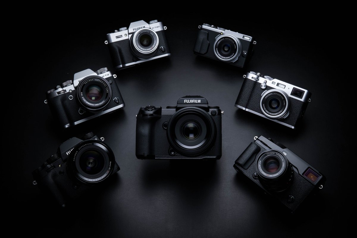 FujifilmX_US's tweet photo. Wake up to a world where anything's possible. Experience greatness with the new GFX 50S, GF lenses, X100F, X-T20, and XF50mmF2. #GFX50S https://t.co/W5vSshH2TC