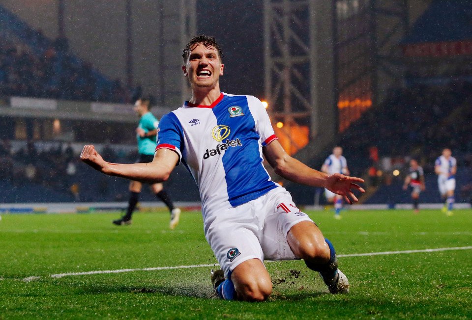 Premier_Scout's tweet photo. Southampton'ın sezon başında Blackburn'e kiraladığı 21 yaşındaki forvet #SamGallagher, Championship'de bu sezon 21 maçta 9 gol attı. https://t.co/dASXvfNtaR