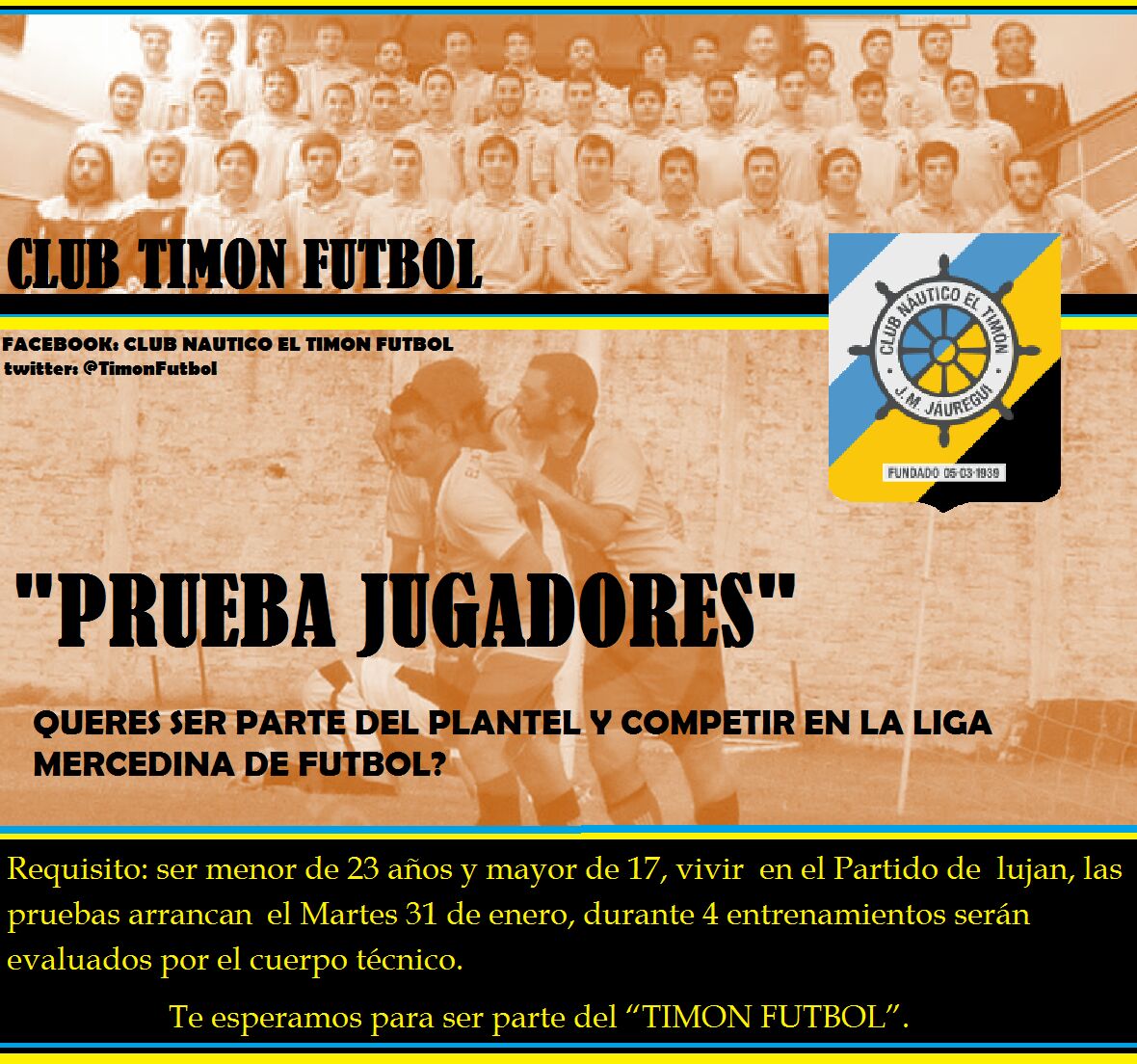 TimonFutbol's tweet image. Queres jugar torneo AFA y continuar con tus estudios ?.
Veni y demostra que sos capaz. 
#TimonFC
#DependeDeNosotros