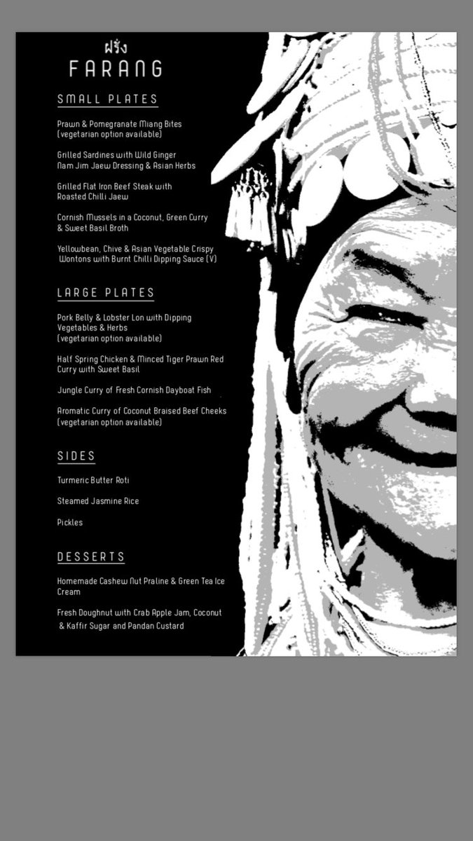 Farang is opening for 6 months at the San Daniele Highbury N5 2XE. Bookings are now open via reservations@faranglondon.co.uk #thaifood