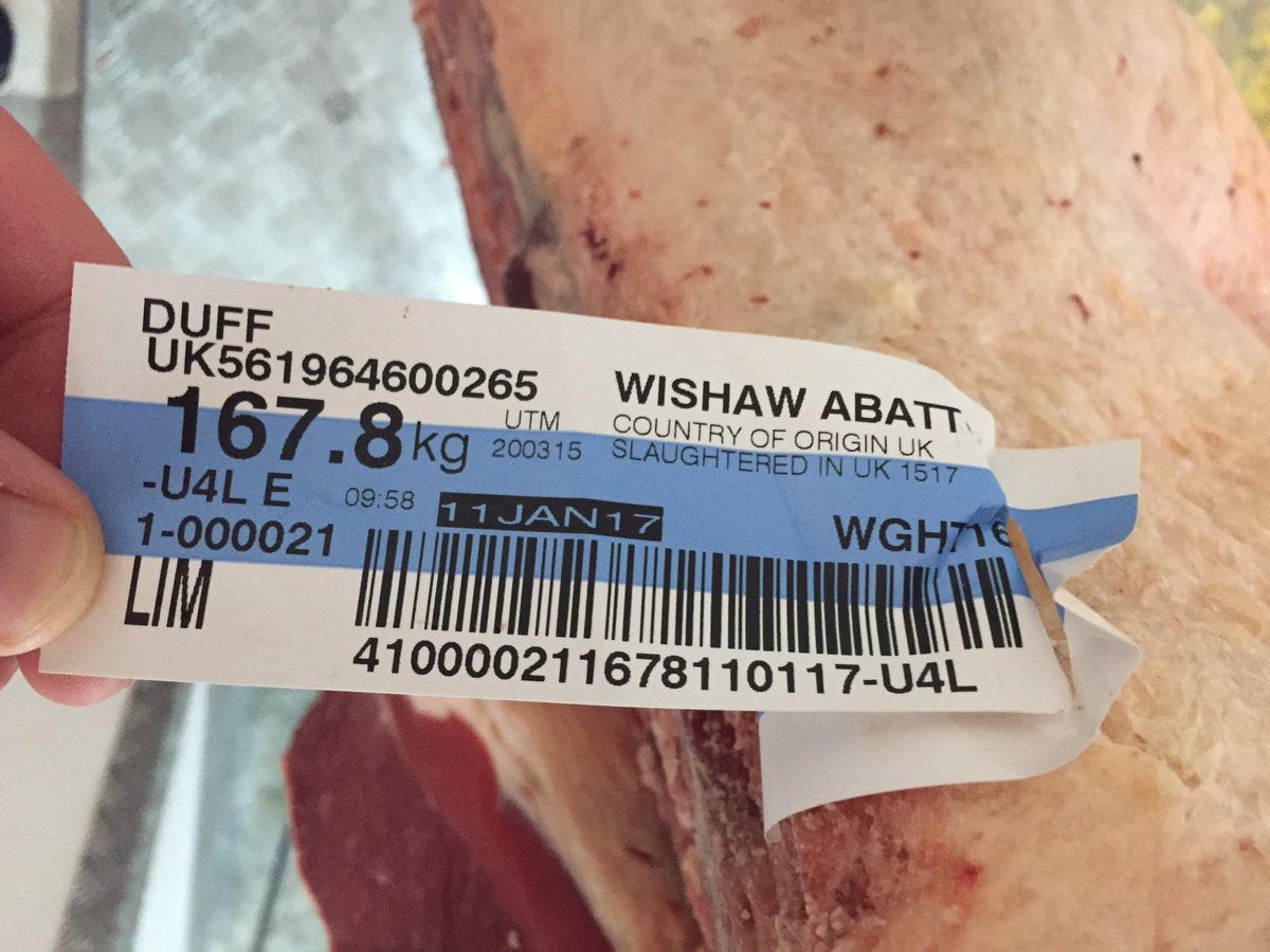 MacDuff1890's tweet photo. @scotchbeefshop some lovely #macduffbeef and #macduff #lamb coming down to you! Looking forward to hearing what you think. #sampleorder https://t.co/gISdUaduSF