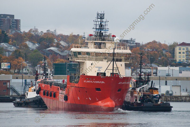 sandymcclearn's tweet photo. Blog: #AtlanticTowing's #AtlanticCondor, launched #Halifax in 2010, also busy. @HfxShippingNews @portofhalifax https://t.co/O2xx2stdOt https://t.co/7Y77uTHvv4
